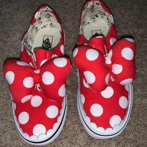 Kids Minnie Mouse Slip-on Vans